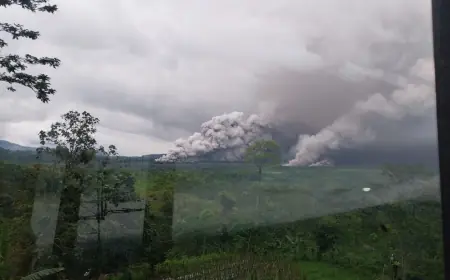 Aktivitas Gunung Api di Indonesia Meningkat, Dua Gunung Berstatus Awas