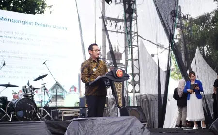 Pasar Rakyat UMI 2025 Dorong Akses Pembiayaan Ultra Mikro di Kota Batu