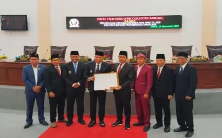 DPRD Sampang Sahkan APBD 2026 Senilai Rp1,98 Triliun
