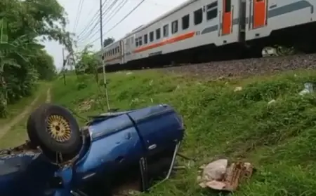 Sering Makan Korban, Perlintasan Tanpa Palang di Beji Ditutup Sementara Usai Kecelakaan Maut
