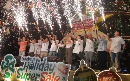 Surabaya Incar Perputaran Ekonomi Rp15 Triliun Lewat Holiday Super Sale 2025
