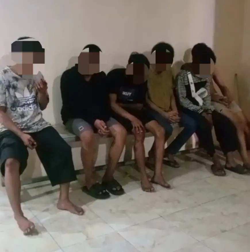 Terlibat Kecelakaan, 7 Pesilat di Gresik Diamankan Polisi