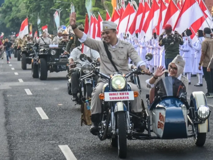 Hari Ini, Parade Juang Surabaya 2025 Angkat Kisah Pahlawan Perempuan