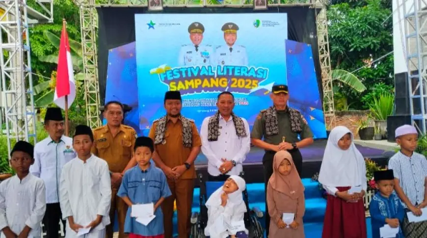 Kuatkan Fondasi SDM Budaya Baca, Pemkab Sampang Gelar Festival Literasi 2025