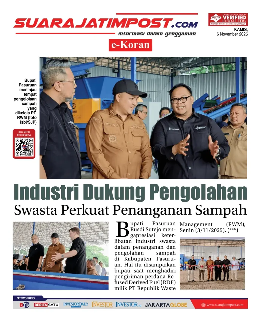 eKoran, Edisi Kamis, 6 November 2025
