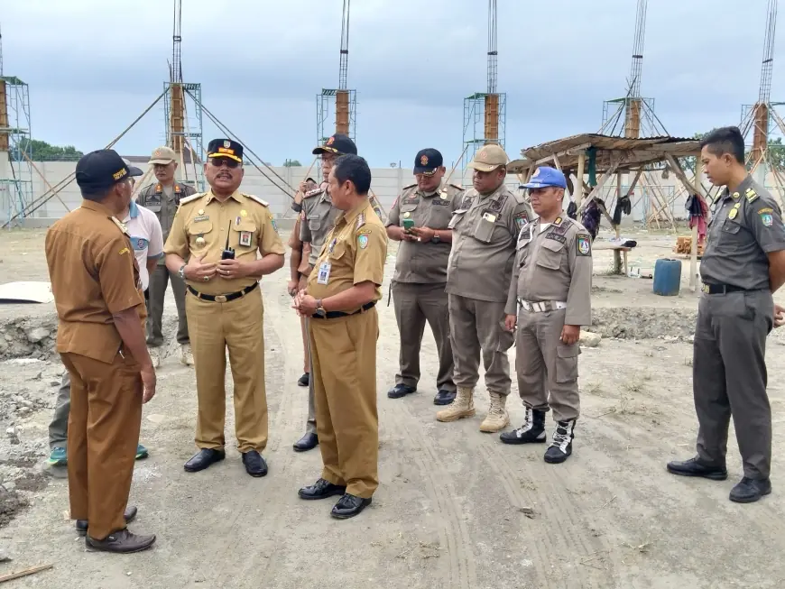 Satpol PP Jombang Tunggu Rekomendasi OPD Teknis Tindak Pembangunan Ilegal CV Java Pangan Nusantara