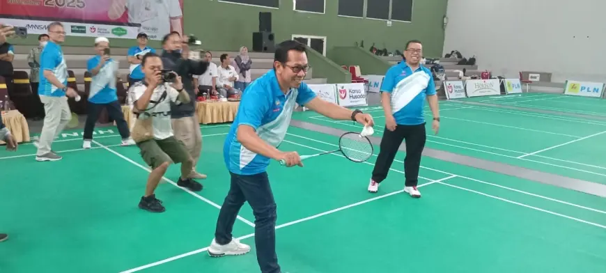 GOR Ganesha Jadi Magnet Baru Pembinaan Atlet, Batu Open 2025 Dongkrak Atmosfer Bulutangkis Daerah
