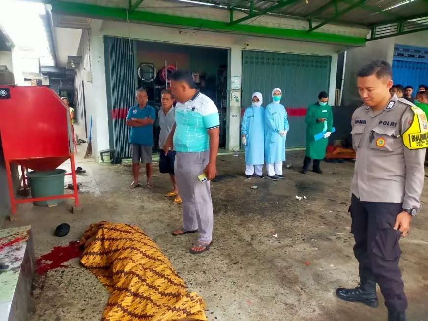 Tragis, Tukang Tambal Ban di Blitar Tewas Akibat Tabung Kompresor Meledak