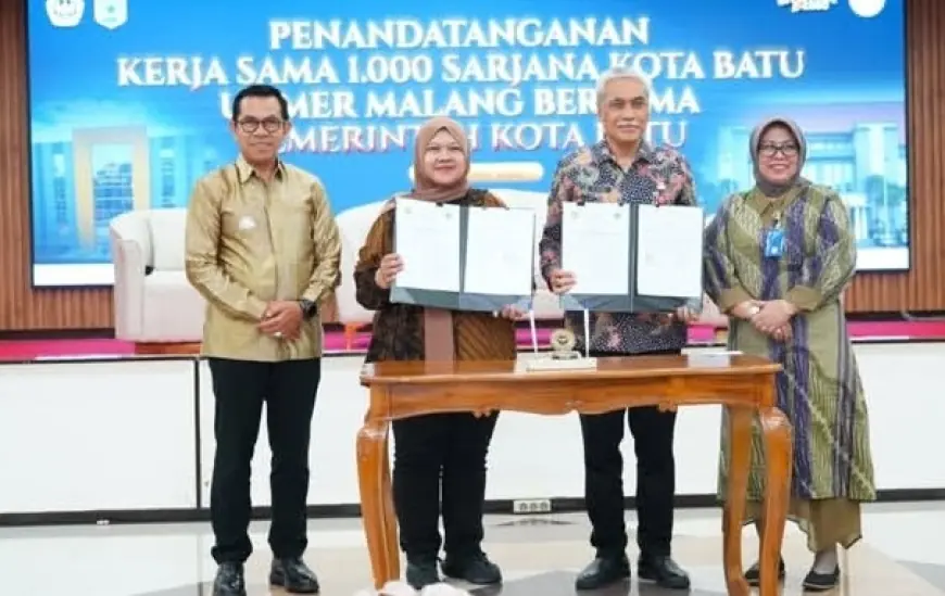 Pemkot Batu Kembali Perluas Program 1000 Sarjana, Kini Gandeng Unmer Malang