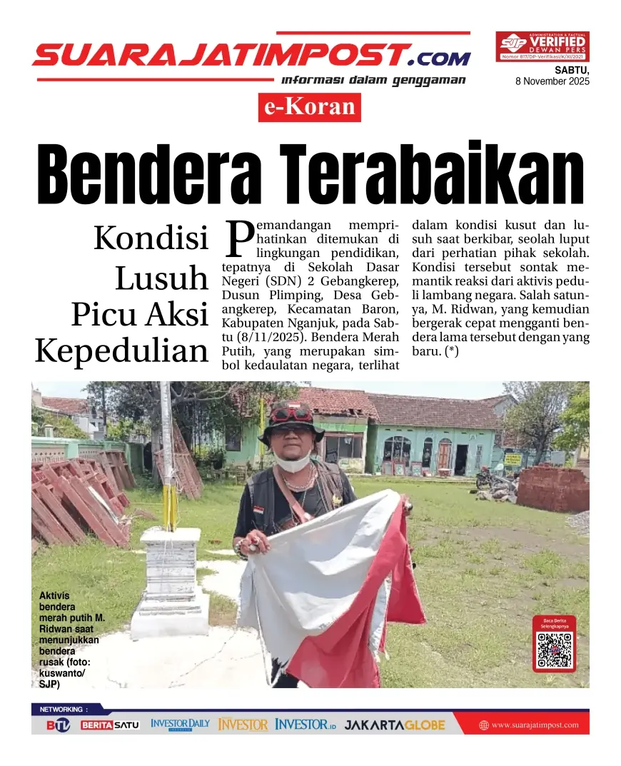 eKoran, Edisi Sabtu, 8 November 2025