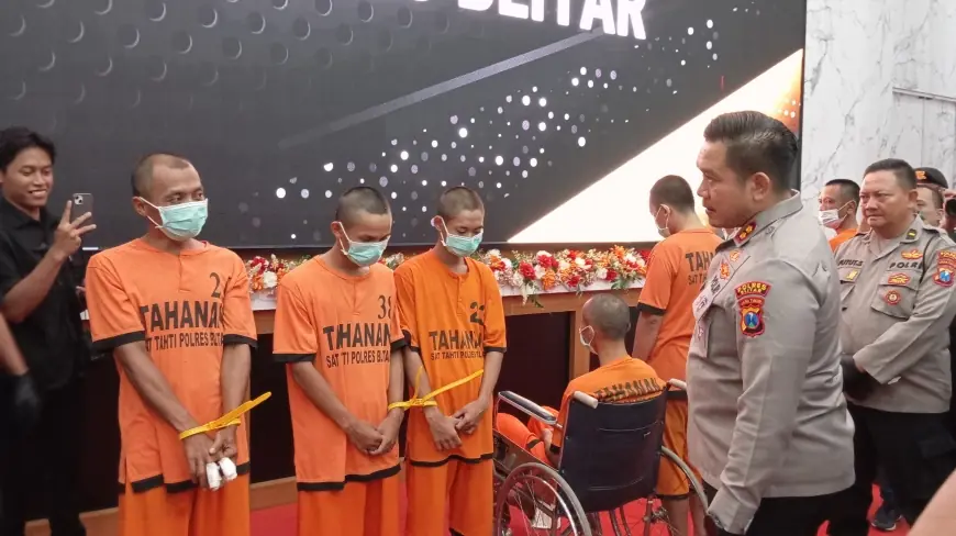 Spesialis Curi Sapi Ditangkap Polres Blitar, Sudah Beraksi di 10 TKP
