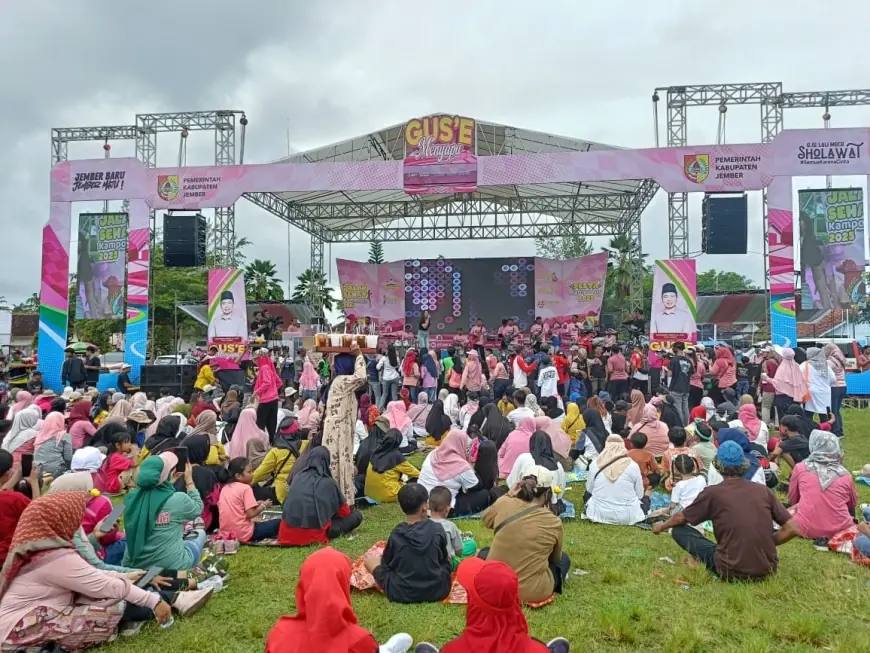 Gus'e Menyapa di Jombang Jember: Sosialisasikan Program Pemerintah hingga Perputaran Ekonomi Lokal