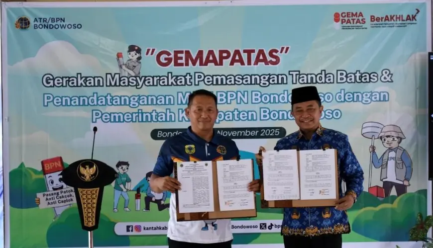 Sinergi Pemkab dan BPN, Bondowoso Menuju Tertib Pertanahan
