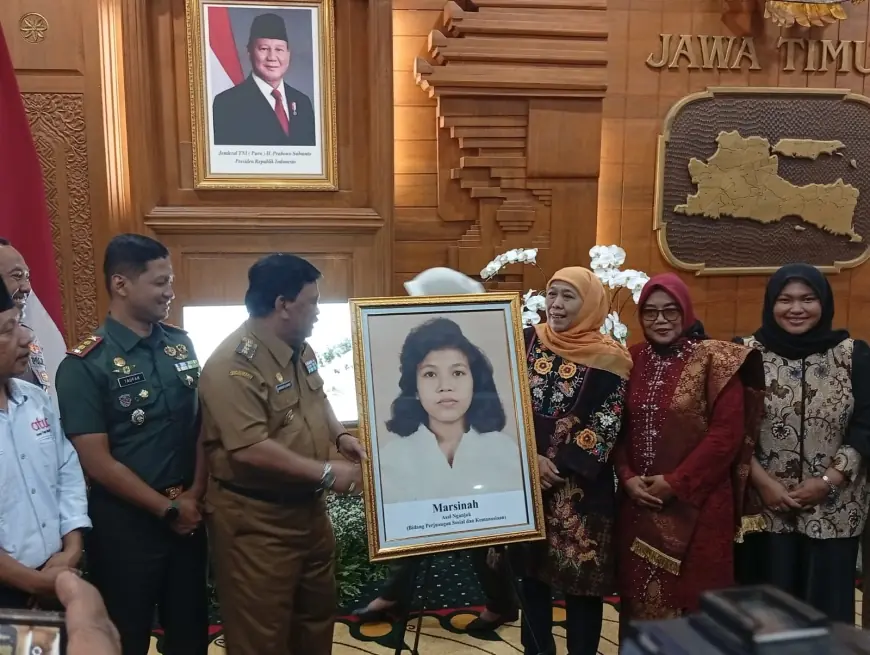 Pemprov Jatim Gelar Syukuran atas Penganugerahan Gelar Pahlawan Nasional untuk Marsinah