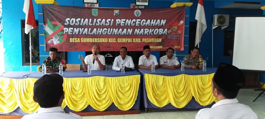 Tekan Peredaran Gelap Narkoba, Polres Pasuruan Gencarkan Sosialisasi ke Kalangan Remaja
