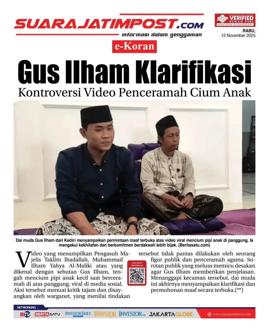 eKoran, Edisi Rabu, 12 November 2025