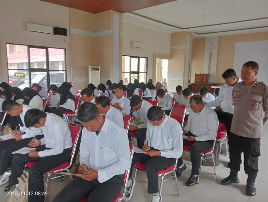 Rikkes dan Tes Psikologi Calon Pegawai SPPG Patianrowo Digelar di Polres Nganjuk