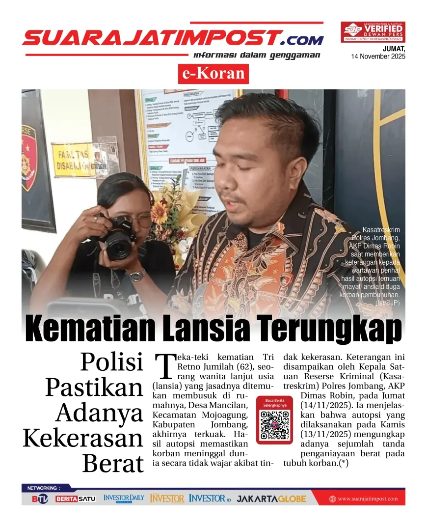 eKoran, Edisi Jumat, 14 November 2025