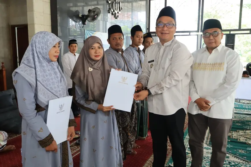 Salurkan Insentif Kehormatan, Penghafal Al-Qur’an di Gresik dapat Rp500 Ribu Per Orang