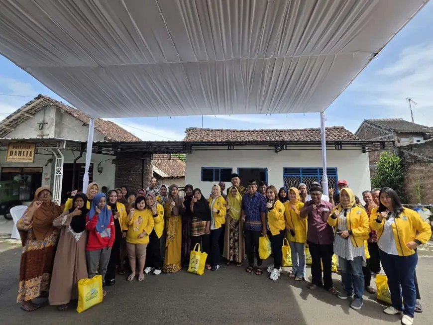 KPPG Jatim Gelar Bakti Sosial di Jombang, Wujud Kepedulian Partai Golkar