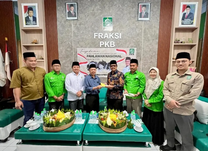 Fraksi PKB Nganjuk Gelar Tasyakuran Penganugerahan Pahlawan Nasional