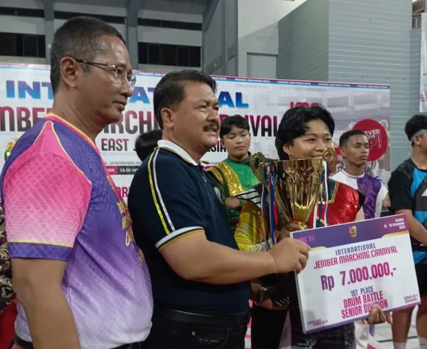 Sukses Besar, International Jember Marching Carnival 2025 Kian Kukuhkan Posisi Jember di Mata Dunia