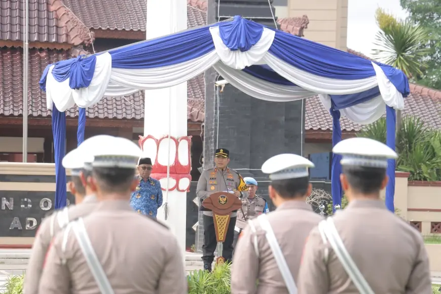 Polres Blitar Terjunkan 64 Personel, Operasi Zebra Semeru 2025 Sasar Tujuh Pelanggaran Prioritas