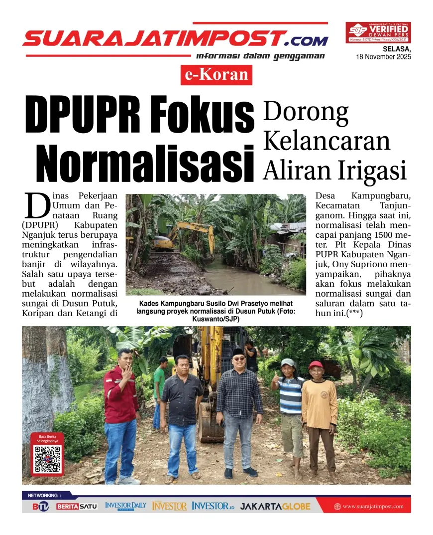 eKoran, Edisi Selasa, 18 November 2025