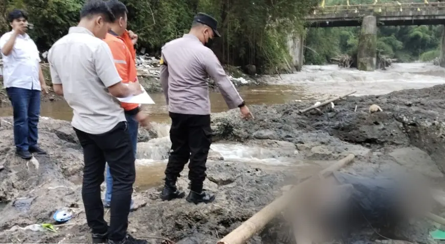 Jasad Pria Ditemukan di Anak Sungai Brantas, Polres Malang Lakukan Penyelidikan