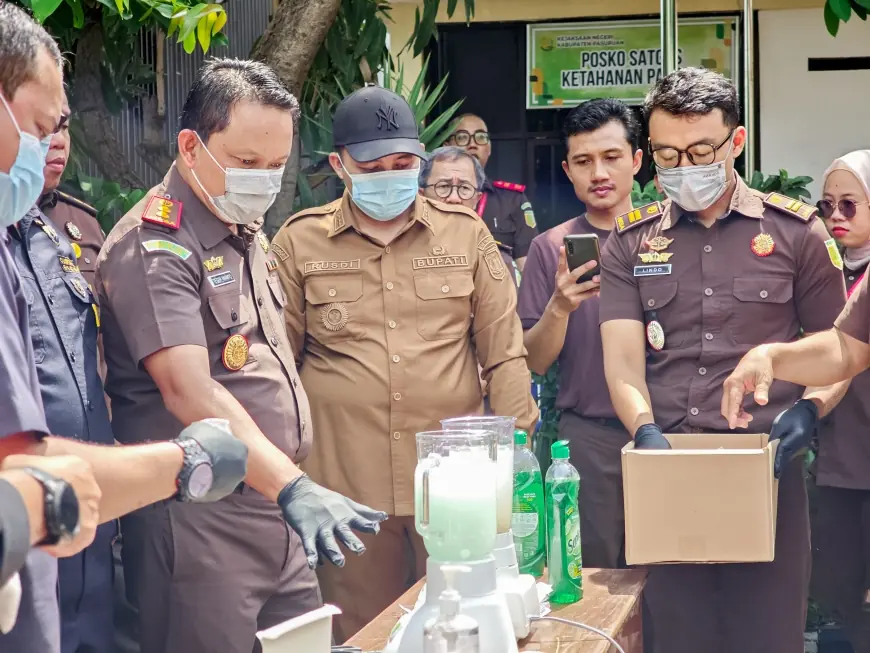Musnahkan Barang Bukti di Kejaksaan Negeri Jadi Bukti Dukungan Bupati Pasuruan Berantas Narkoba