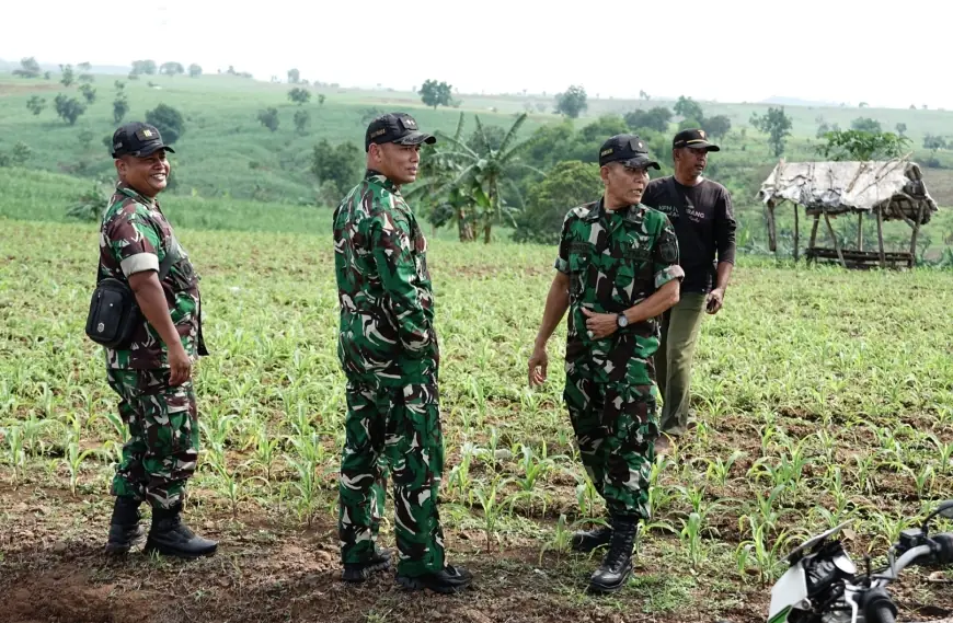 Dandim 0814/Jombang Tinjau Lokasi Rencana Pembangunan Yon TP di Mojoagung