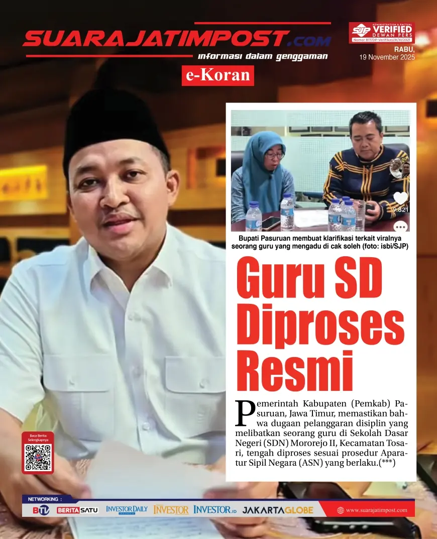 eKoran, Edisi Rabu, 19 November 2025