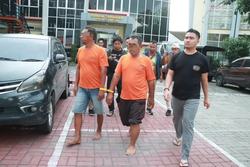 Dua Pelaku Curanmor Modus Penawaran Kerja di Gresik Diringkus