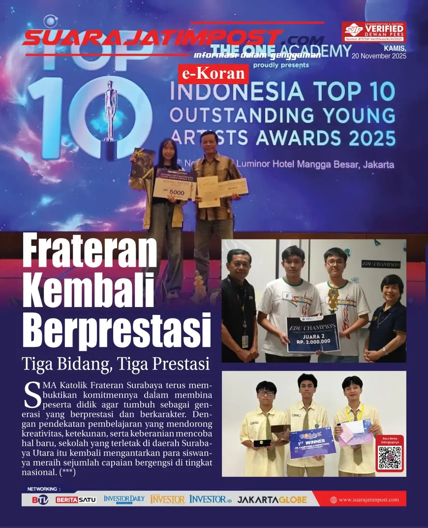 eKoran, Edisi Kamis, 20 November 2025