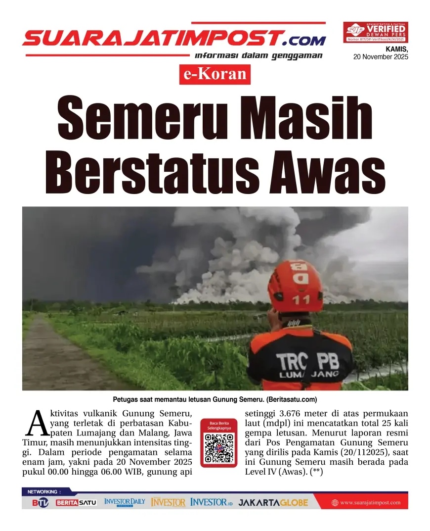 eKoran, Edisi Kamis, 20 November 2025