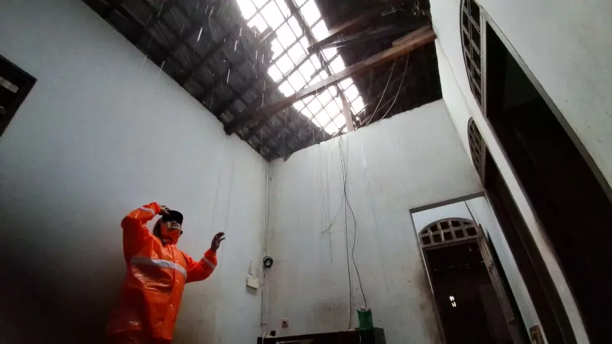 Angin Puting Beliung Terjang Tulungagung, Puluhan Rumah Rusak