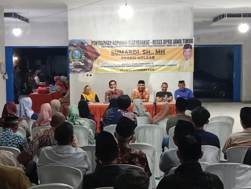 Reses di Jombang, Cak Sumardi Dihujani Keluhan Jalan Rusak, hingga Nasib Bocah Kelainan Jantung