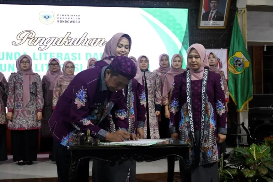 Gerakan Literasi Bondowoso Diperkuat hingga Level Keluarga