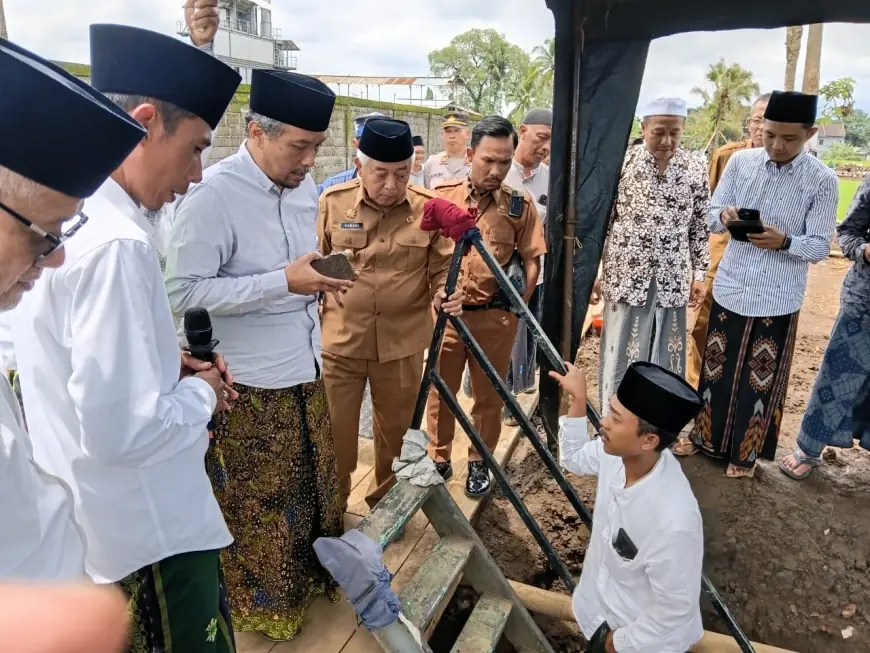 Pembangunan Masjid dan Ponpes An Nur 3 Resmi Dimulai di Bululawang, Ini Kata Bupati Malang