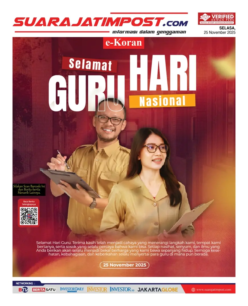 eKoran, Edisi Selasa, 25 November 2025