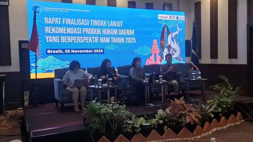 Kemenham Dorong Perda Ketenagakerjaan dan Gender Gresik Penuhi Nilai HAM