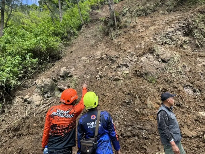 Berpotensi Longsor Susulan, Jalur Cangar Belum Bisa Dibuka