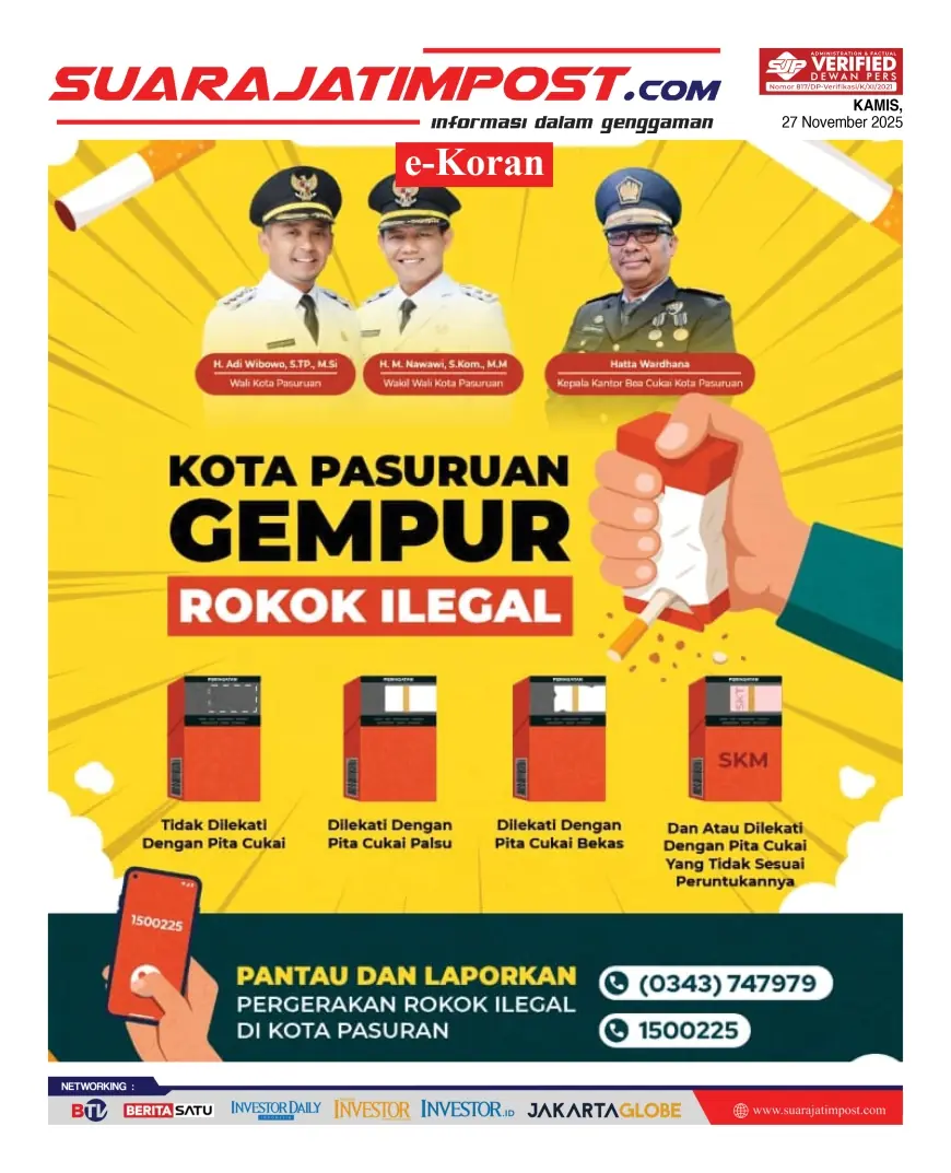 eKoran, Edisi Kamis, 27 November 2025
