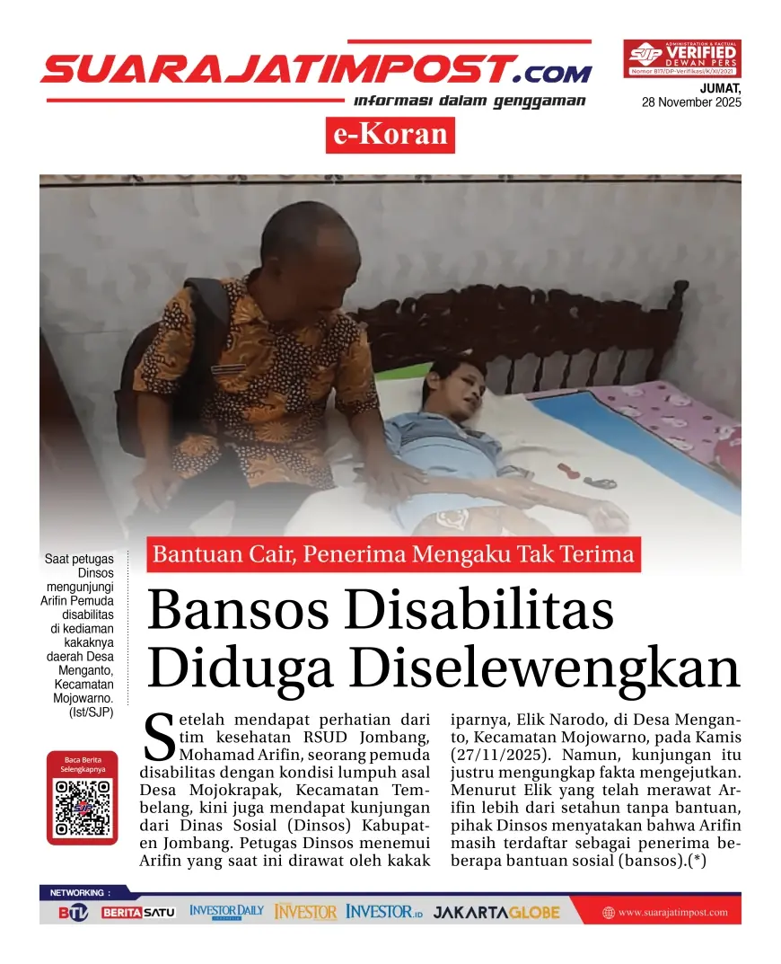eKoran, Edisi Jumat, 28 November 2025