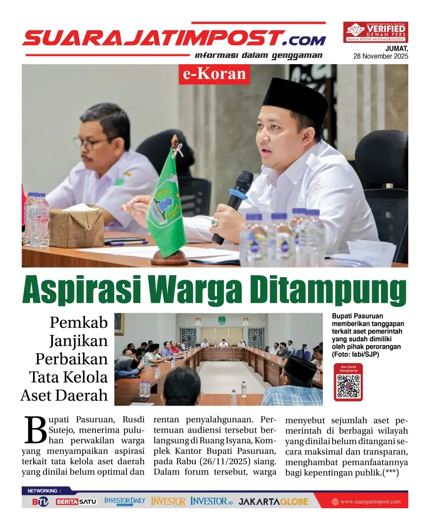 eKoran, Edisi Jumat, 28 November 2025