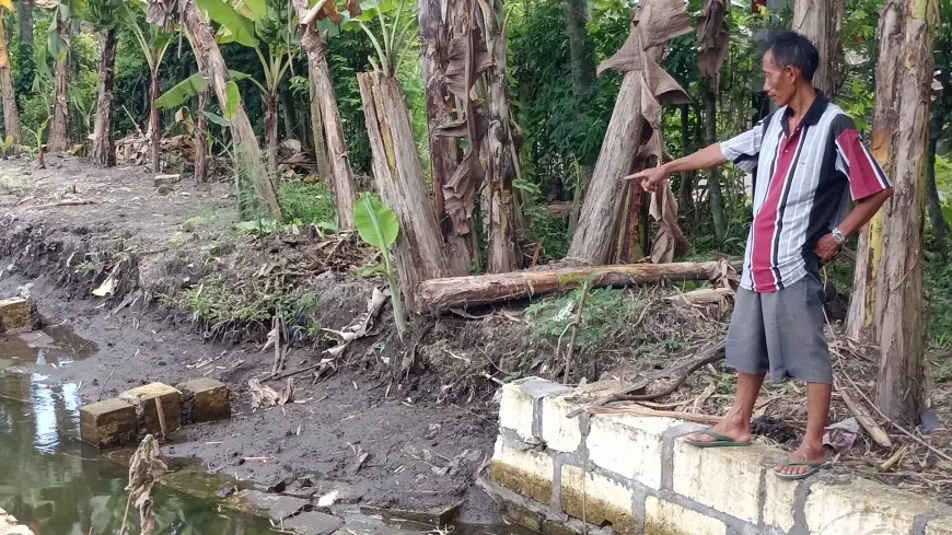 Proyek TPT Desa Ngepung Nganjuk Ambrol, Pemdes Pastikan Sesuai RAB Namun Tetap Diinvestigasi