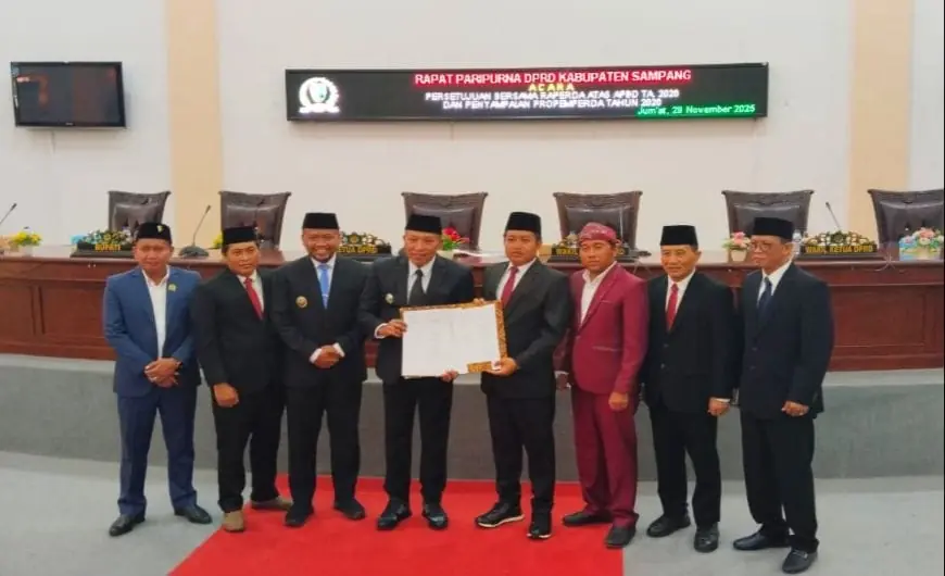 DPRD Sampang Sahkan APBD 2026 Senilai Rp1,98 Triliun