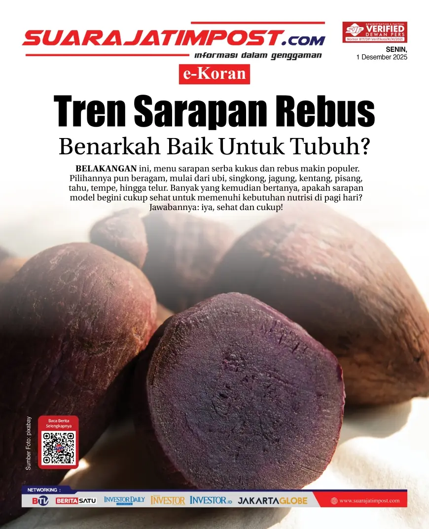 eKoran, Edisi Senin, 1 Desember 2025