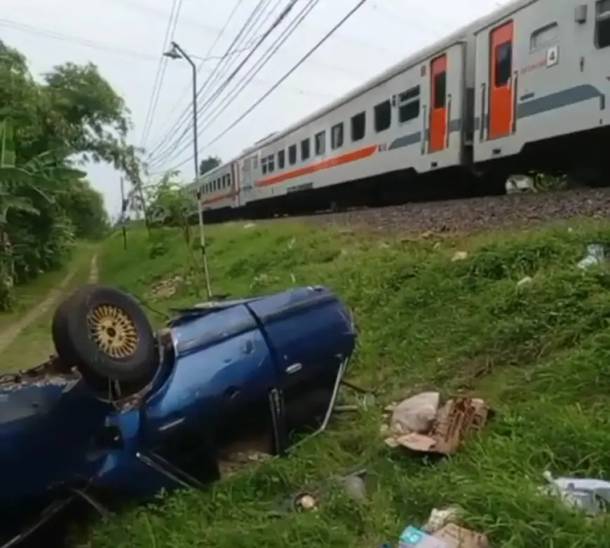 Sering Makan Korban, Perlintasan Tanpa Palang di Beji Ditutup Sementara Usai Kecelakaan Maut