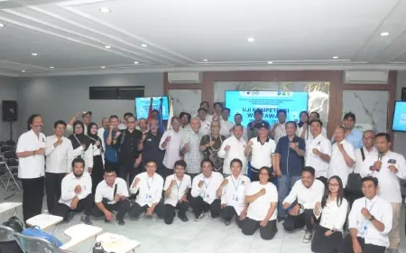 UKW PWI Malang Raya Angkatan 59 Berakhir, Kompetensi Wartawan Ditegaskan Bukan Formalitas